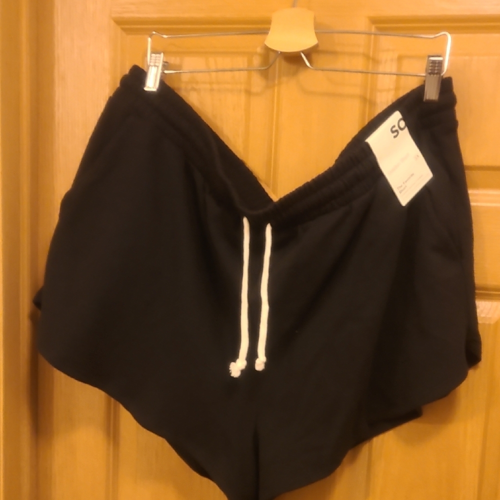 SO Women's Black Athletic Shorts